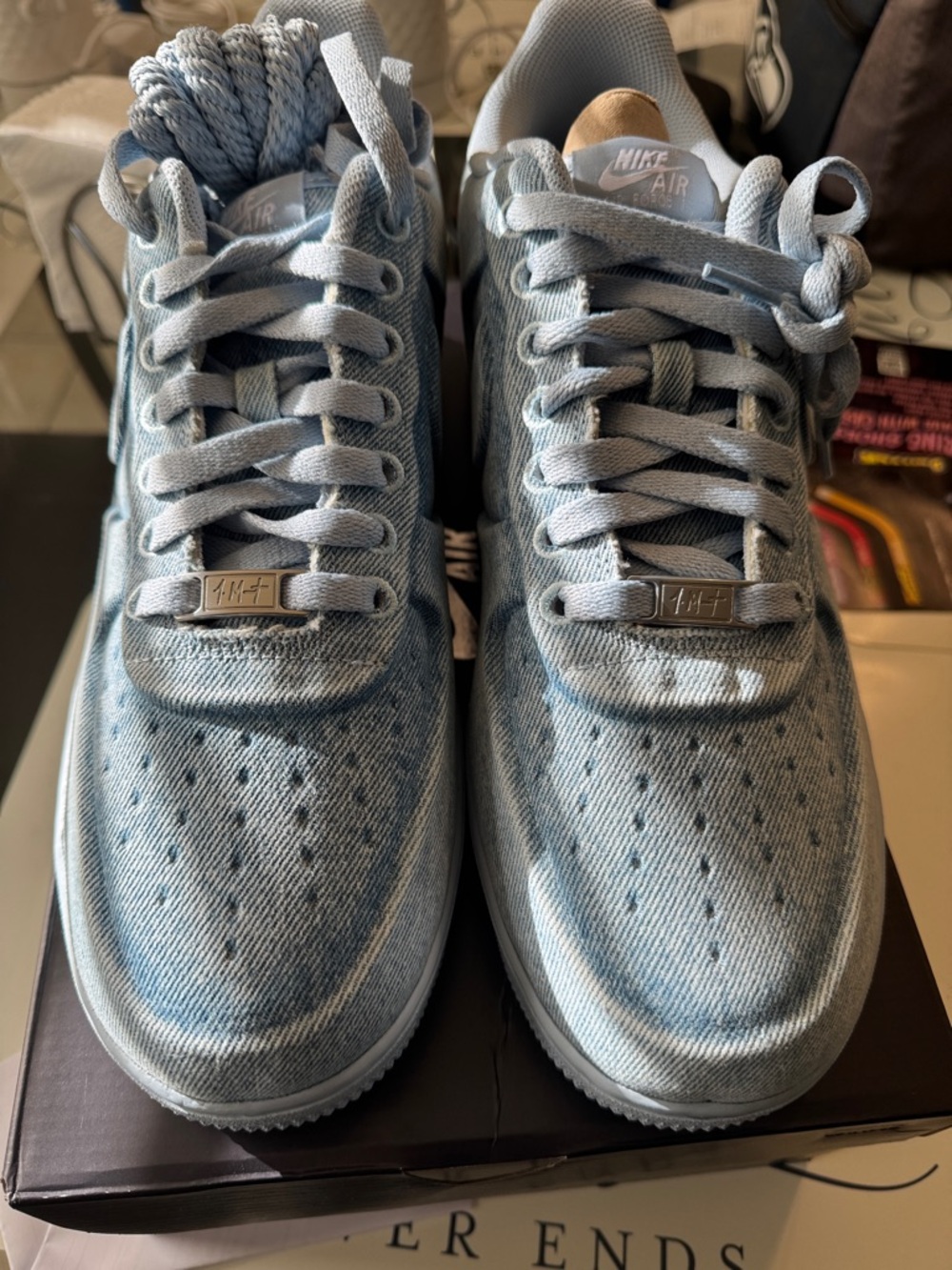Nike Men’s Air Force 1 Low — Light Denim Blue